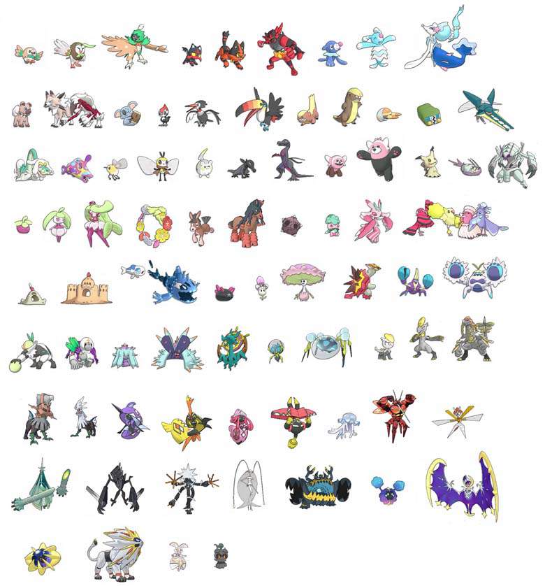 Lista de Pokémon pela ordem da Alola Dex (Ultra Sun e Ultra Moon), Victory  Road Wiki